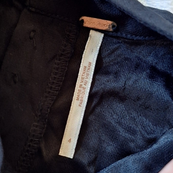 Free People Be My Baby Ruched Mock Neck Dress NEW 4 - Picture 11 of 16